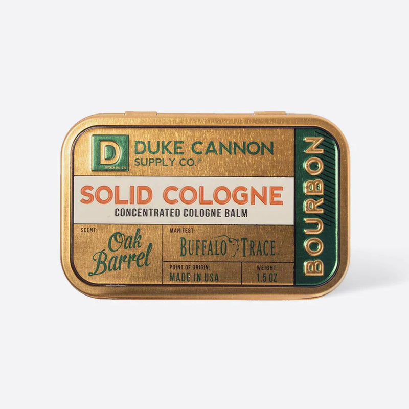 Duke Cannon Solid Cologne Bourbon