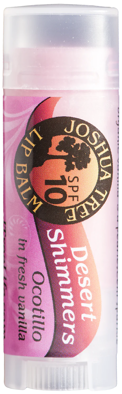 Joshua Tree Organic Skin Care Organic Shimmers Lip Balm Ocotillo__Pink