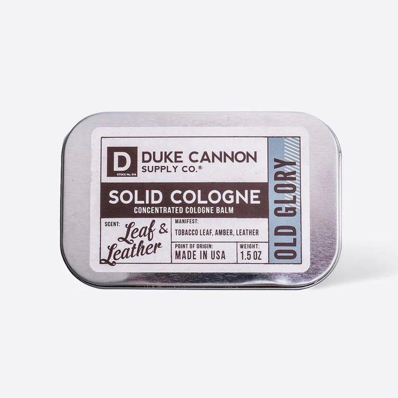Duke Cannon Solid Cologne Oldglory