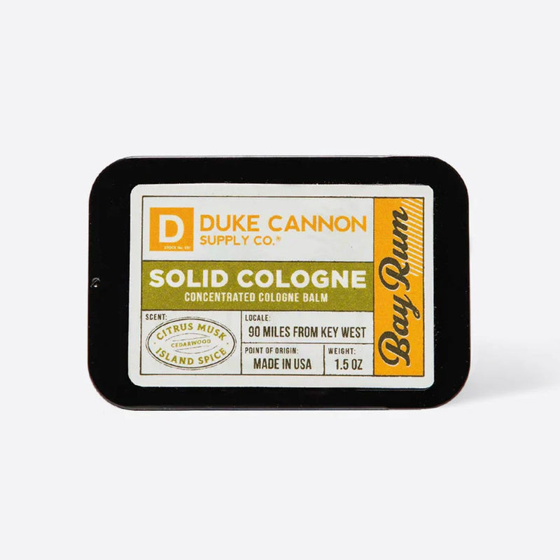 Duke Cannon Solid Cologne Bayrum