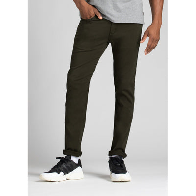 DUER Men's No Sweat Relaxed Taper Army Green