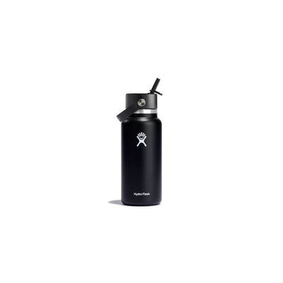 Hydro Flask 32 oz Wide Flex Straw Cap Black