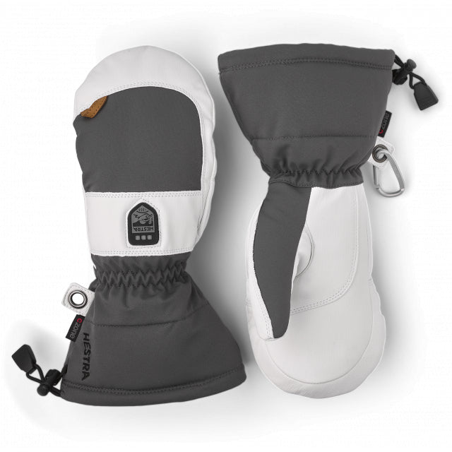 Hestra Power Heater Gauntlet - mitt Grey / White