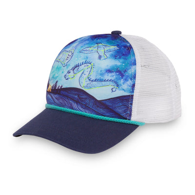 Sunday Afternoons Kids' Artist Series Cooling Trucker Dreaming Sky Trucker