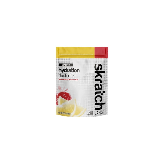 Skratch Labs Sport Hydration Drink Mix 20-Serving Bag Red/Yellow