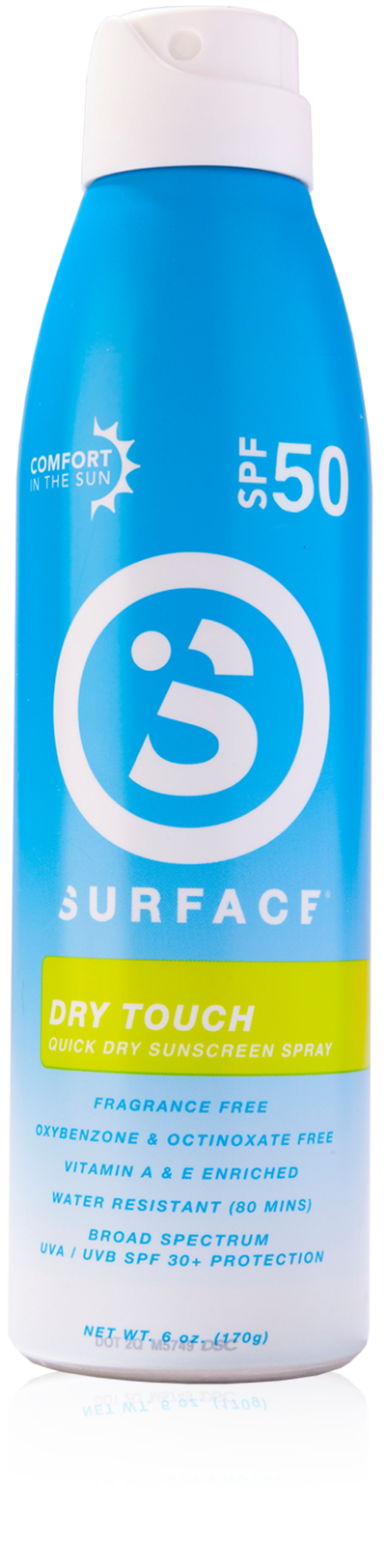 Surface Dry Touch Continuous Spray SPF50 6oz