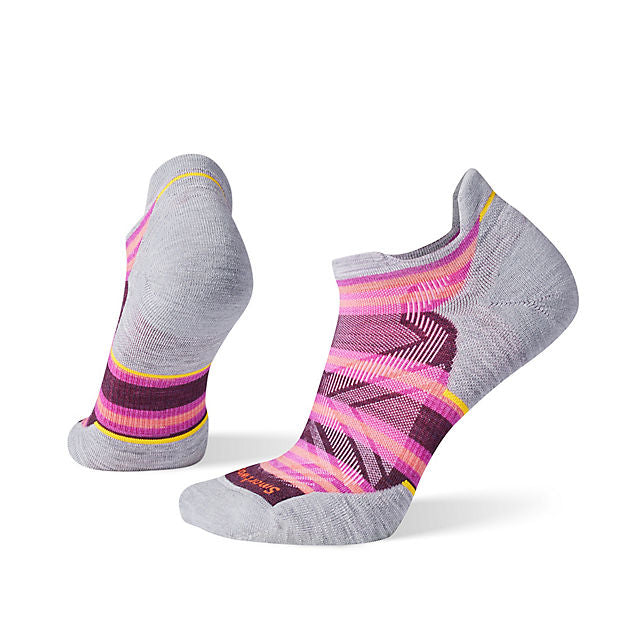 Women's Run Targeted Cushion Stripe Low Ankle Socks, Smartwool®