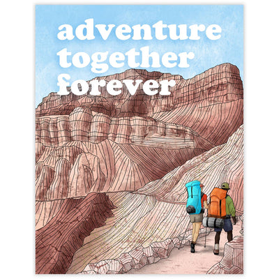 Waterknot Adventure Together Card
