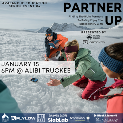 Partner Up - Avalanche Education Series #4