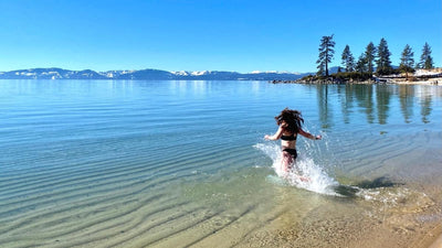 How to Swim in Lake Tahoe in the Winter