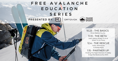 Free Avalanche Education Series - 2024