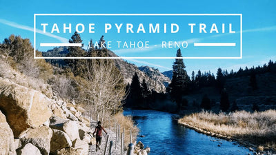 Run on Dirt in Winter on the Tahoe Pyramid Trail