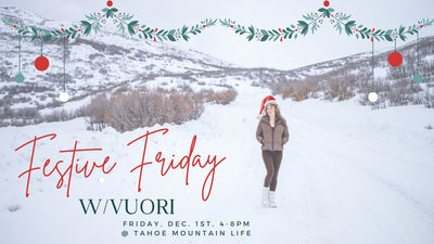 Festive Friday with Vuori - 12/1 @ 4-8pm