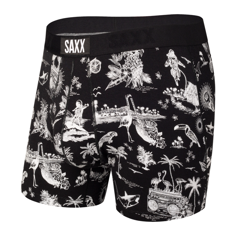 Saxx Saxx Ultra Boxer Brief Undersea Garden Dark Ink