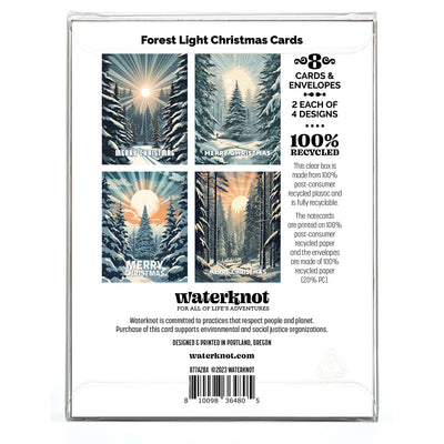 Waterknot Forest Light Christmas Cards Box Set