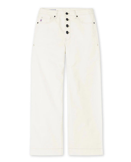 Rivet Wide Leg Canvas Pant - W`S