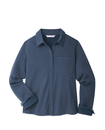 Stio Notion Stretch Knit Shirt - W`S Mtnshadow