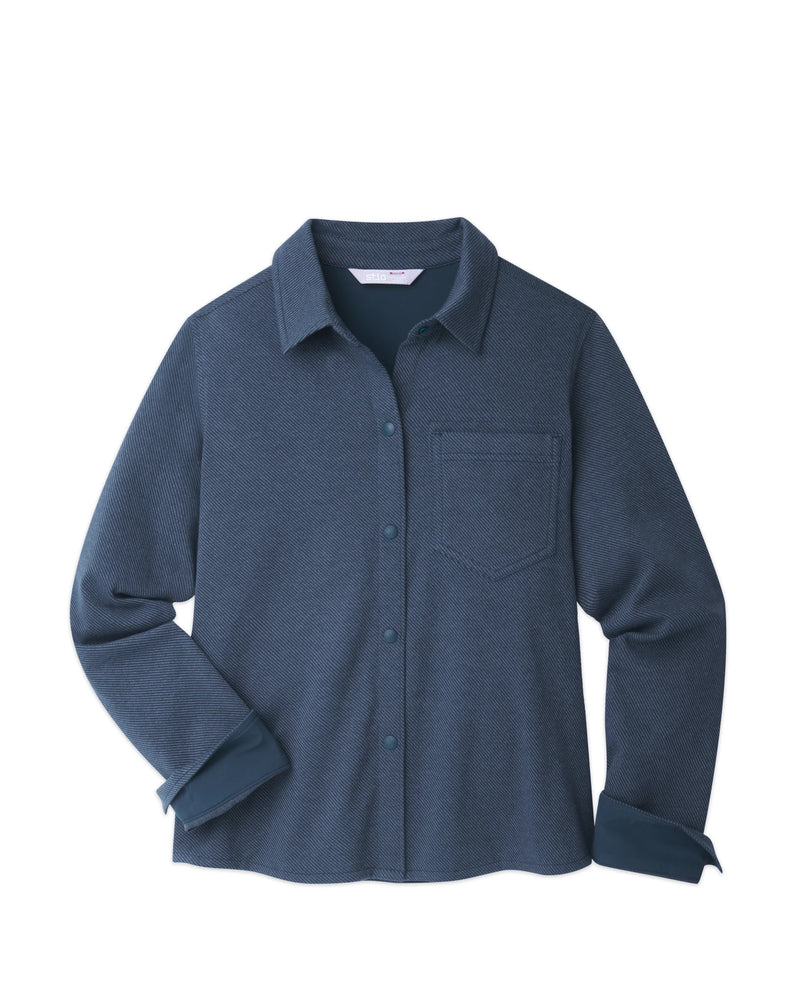 Stio Notion Stretch Knit Shirt - W`S Mtnshadow