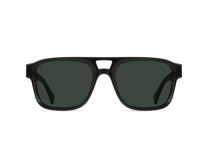 Raen Rifka Polarized Recblack/Grn