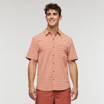 Cotopaxi Cambio Button Up Shirt - Print Faded Brick