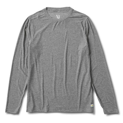 Vuori L/s Strato Tech Tee Heather Grey