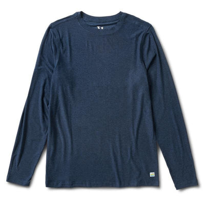 Vuori L/s Strato Tech Tee Navy Heather