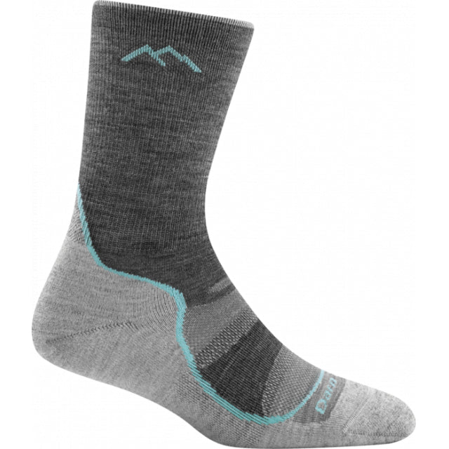 Darn Tough Light Hiker Micro Crew Lightweight With Cushion Slate