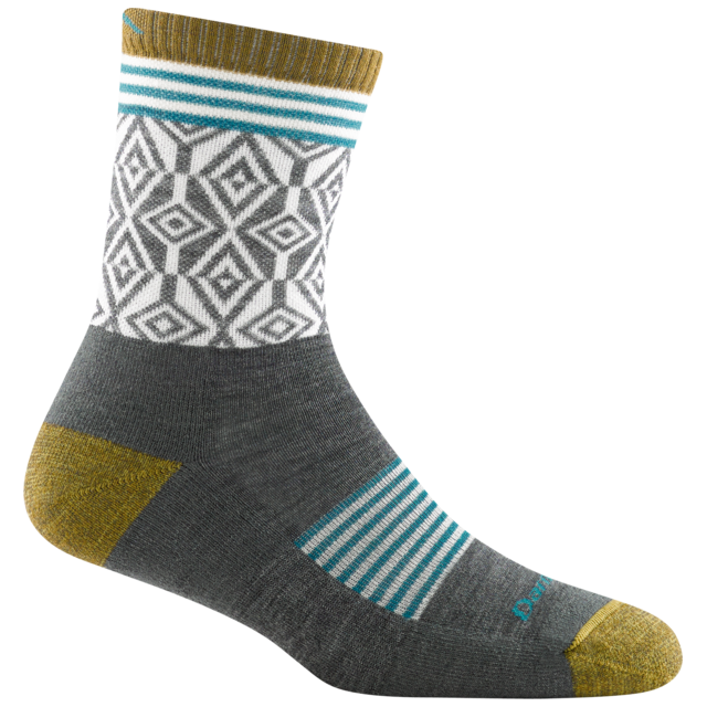 Darn Tough Sobo Micro Crew Lightweight With Cushion Gray