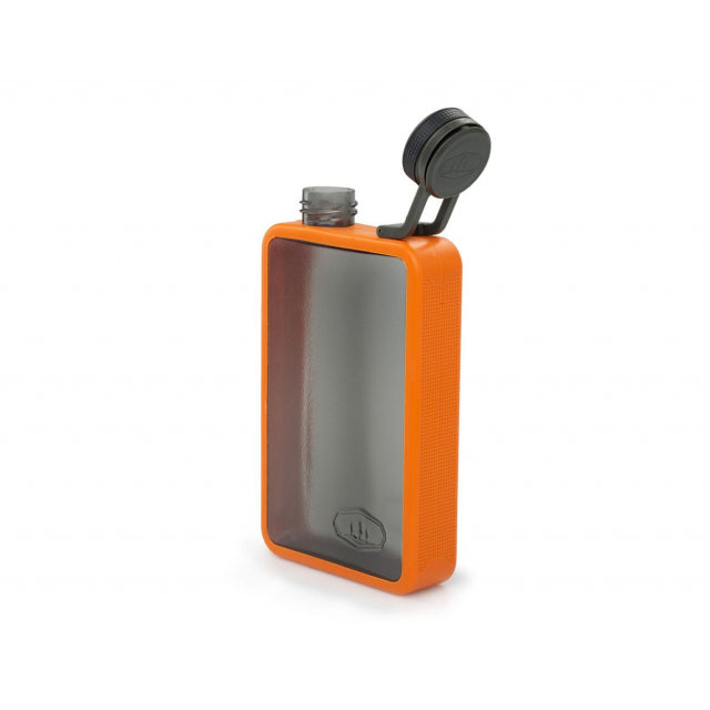 Gsi Outdoors Boulder Flask 10 Oz Orange