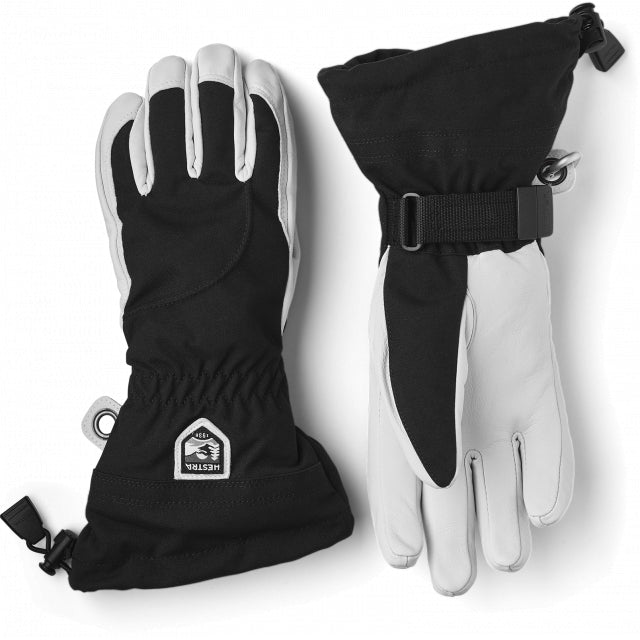 Hestra Heli Ski - 5 Finger - Black / Offwhite