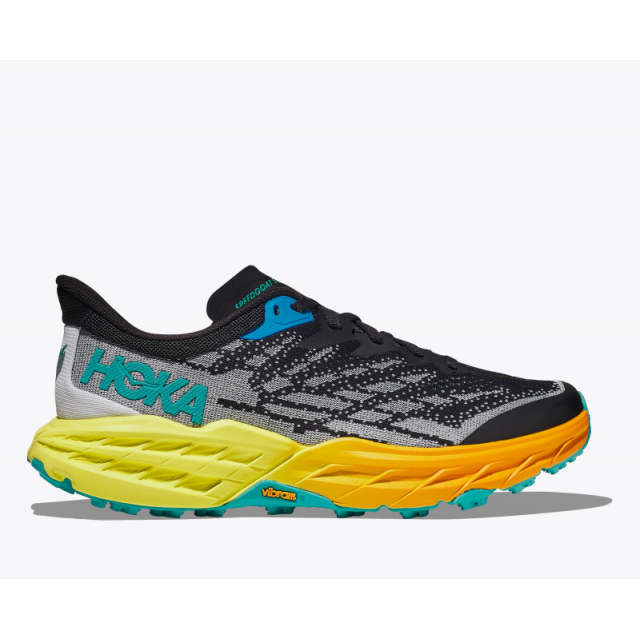 Hoka Speedgoat 5 Black / Evening Primrose