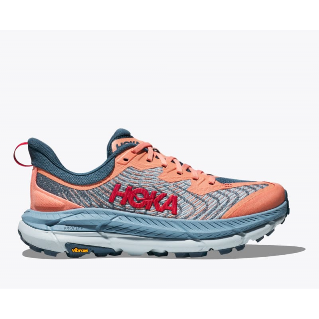 Hoka Mafate Speed 4 Papaya / Real Teal