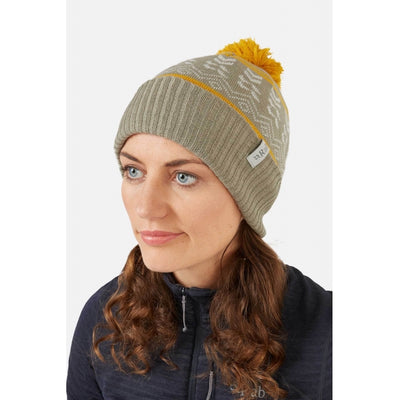 Rab Khroma Bobble Beanie Stone/Sahara