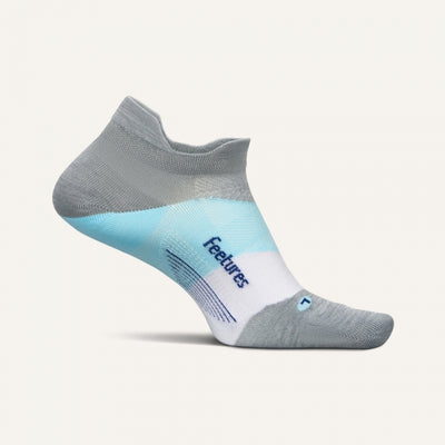 Feetures Elite Ultra Light No Show Tab Gray Sky