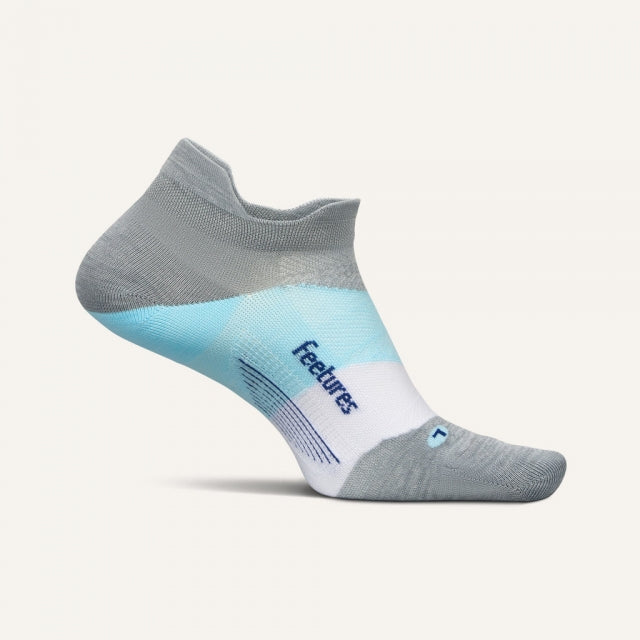 Feetures Elite Ultra Light No Show Tab Gray Sky