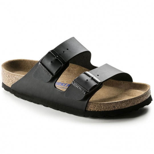 Birkenstock - Arizona Sfb Black Bflor - Uni