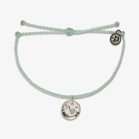Crystal Mountain Coin Silver Bracelet Coin Silver Bracelet