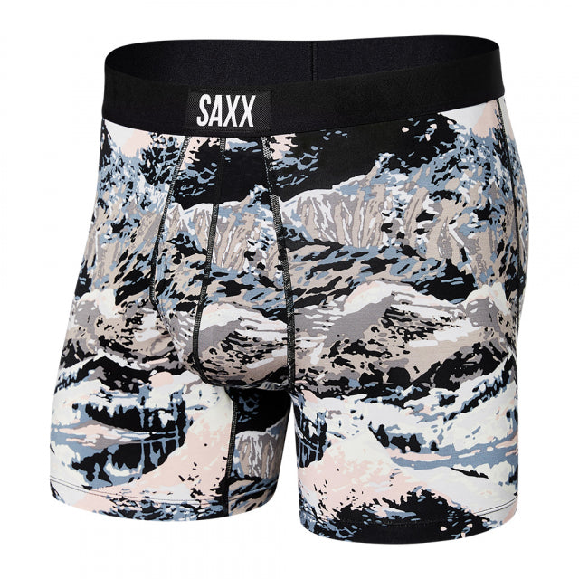 Saxx Ultra Super Soft Boxer Brief Fly Lazy River- Blue