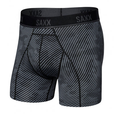 Saxx Kinetic L-c Mesh Boxer Brief Optic Camo- Black