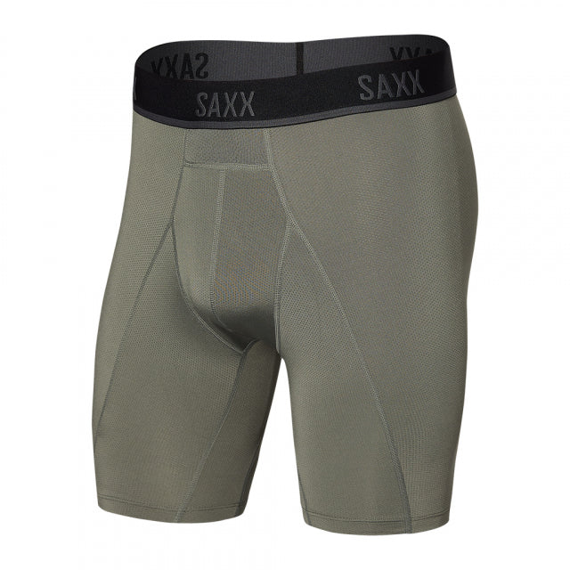 Saxx Kinetic L-c Mesh Long Leg Cargo Grey