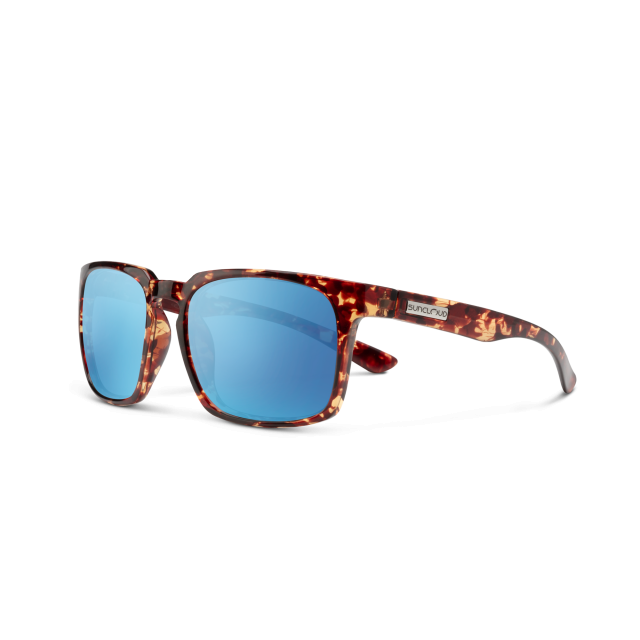 Suncloud Optics Hundo Tortoise | Polarized Aqua Mirror