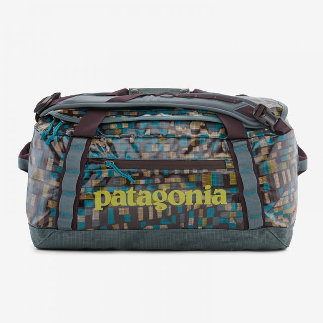 Patagonia Black Hole Duffel 40L Fitz Roy Patchwork: Nouveau Green