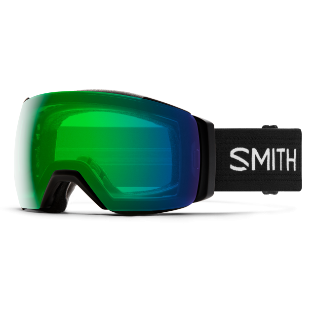 Smith Optics I/o Mag Xl Black - ChromaPop Everyday Green Mirror