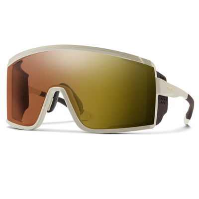 Smith Optics Pursuit Matte Bone - ChromaPop Glacier Photochromic Copper To Gray With Gold Mirror