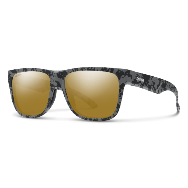 Smith Optics Lowdown 2 Matte Gray Marble - ChromaPop Polarized Bronze Mirror