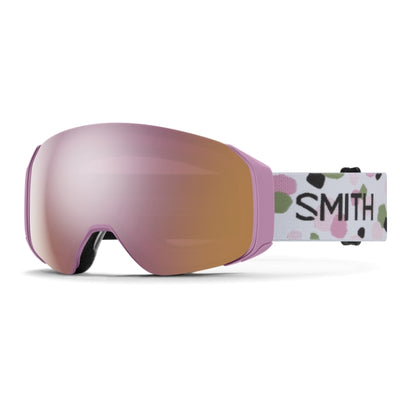 Smith Optics 4d Mag S Proper Pink Paint Brush | ChromaPop Everyday Rose Gold Mirror