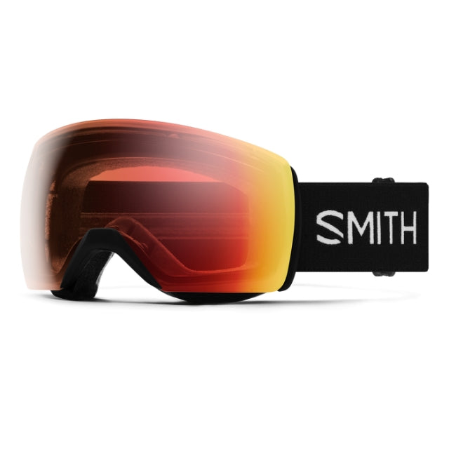 Smith Optics Skyline Xl Black | ChromaPop Pro Photochromic Red Mirror