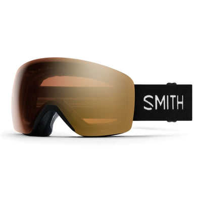 Smith Optics Skyline Black | ChromaPop Pro Photochromic Gold Mirror