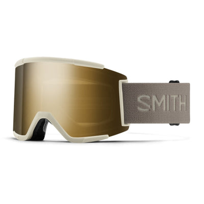 Smith Optics Squad Xl Chalk | ChromaPop Sun Black Gold Mirror