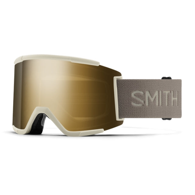 Smith Optics Squad Xl Chalk | ChromaPop Sun Black Gold Mirror